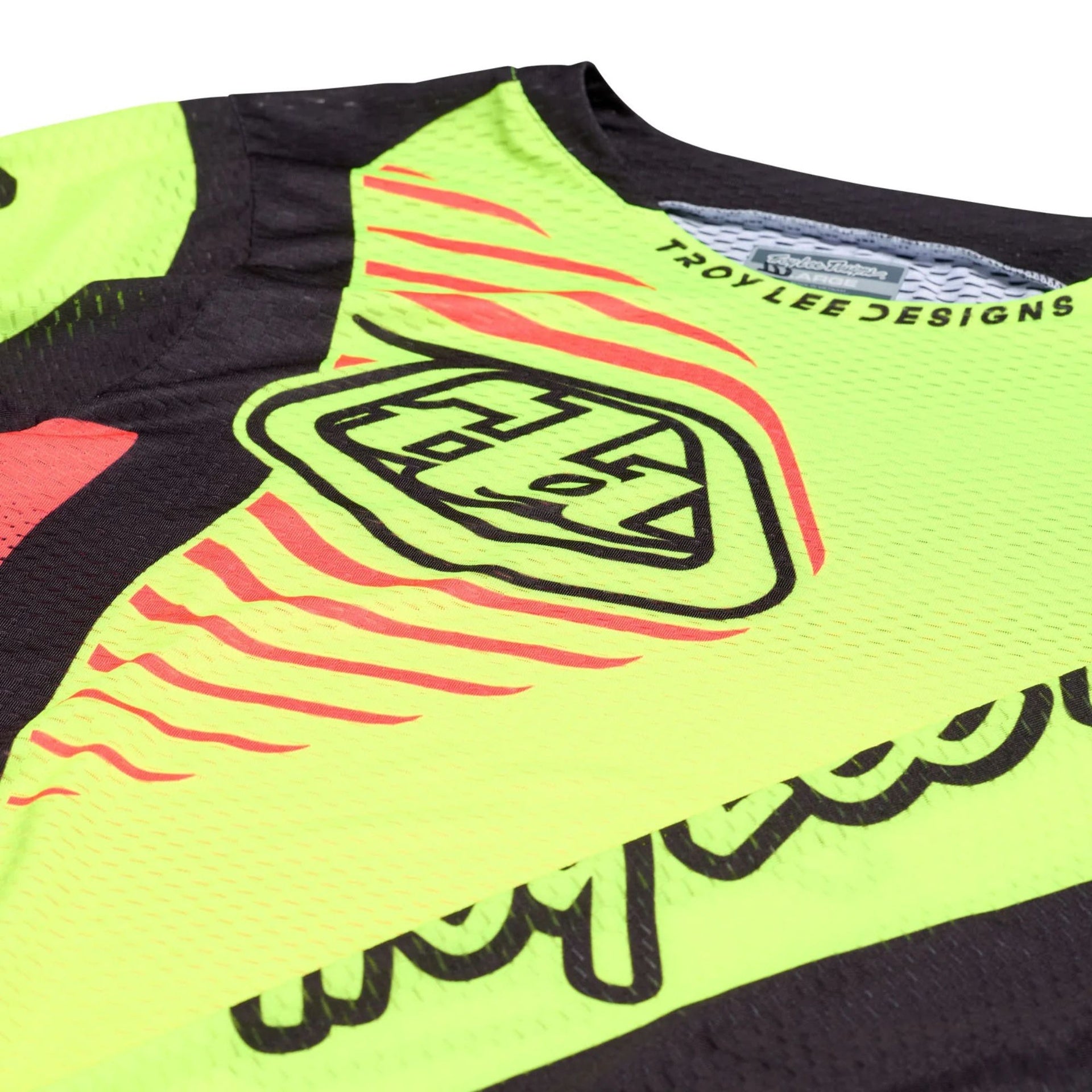Jersey Troy Lee Designs Gp Pro Air Ripple Glo Yellow / Infra Red